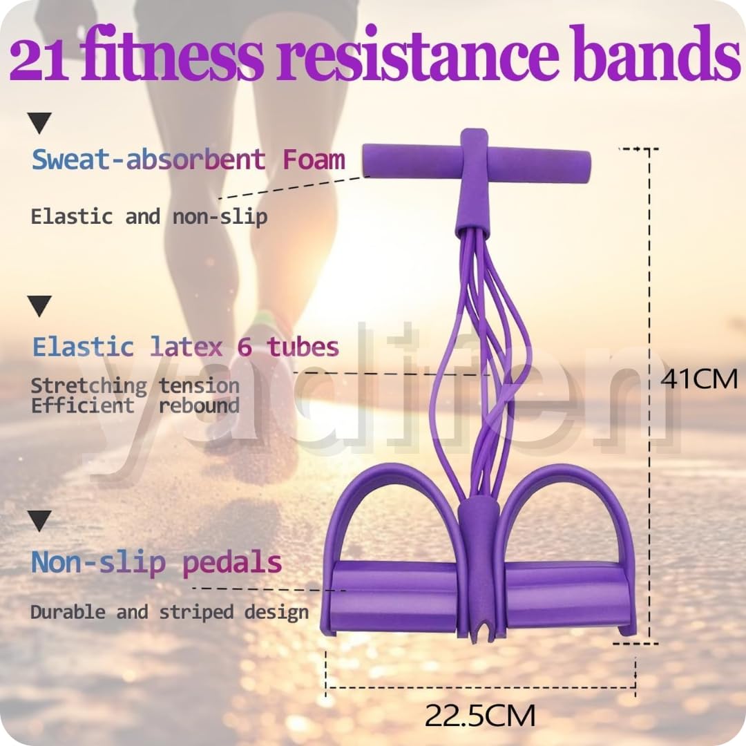Yoga Pedal Puller Resistance Band Fitness Equipment